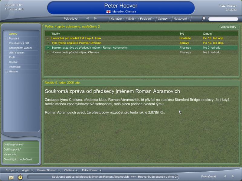 Football Manager 2005 - screenshot 14