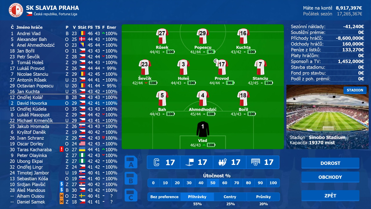 Czech Soccer Manager 2022 - screenshot 13