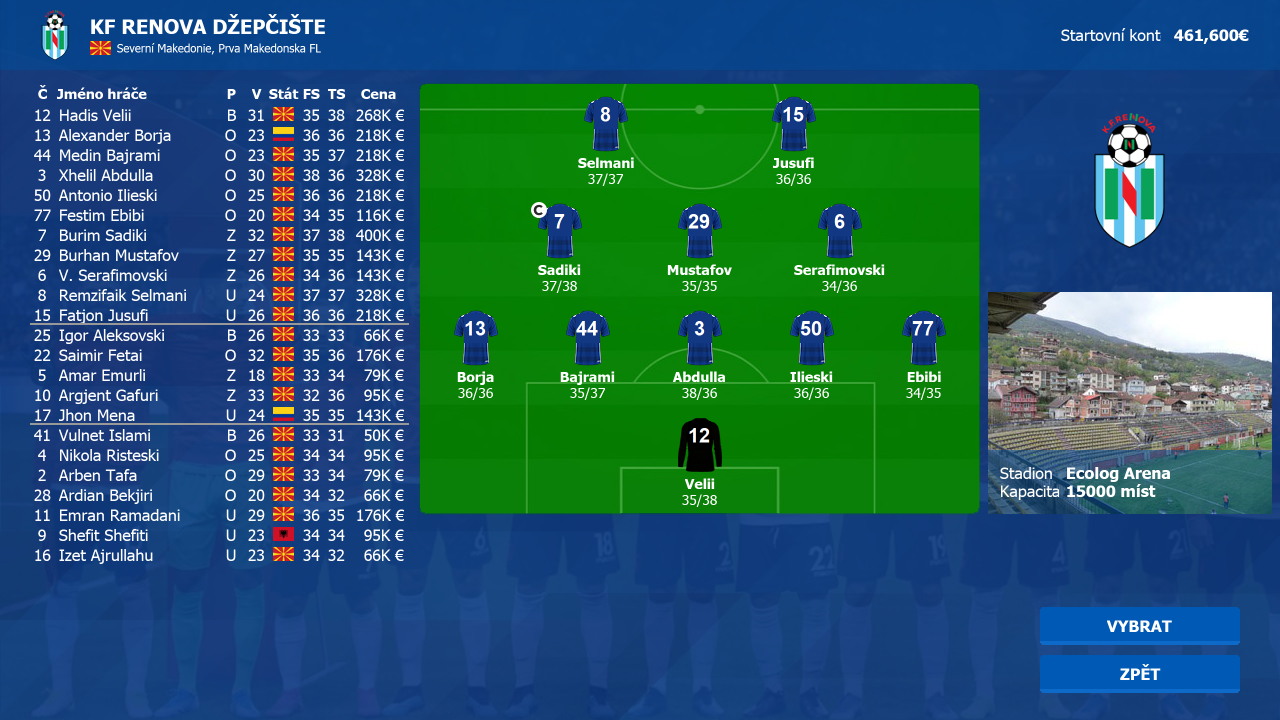 Czech Soccer Manager 2022 - screenshot 9