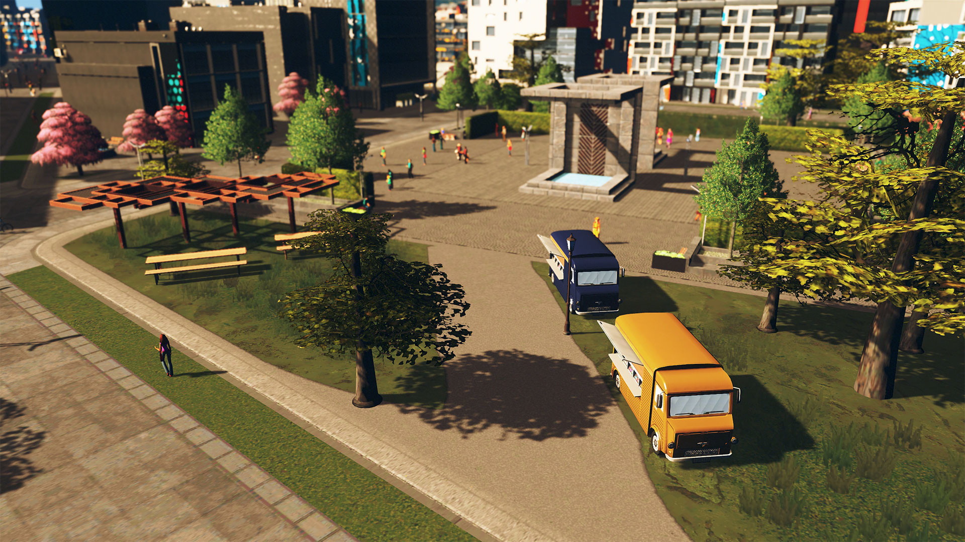 Cities: Skylines - Plazas & Promenades - screenshot 15