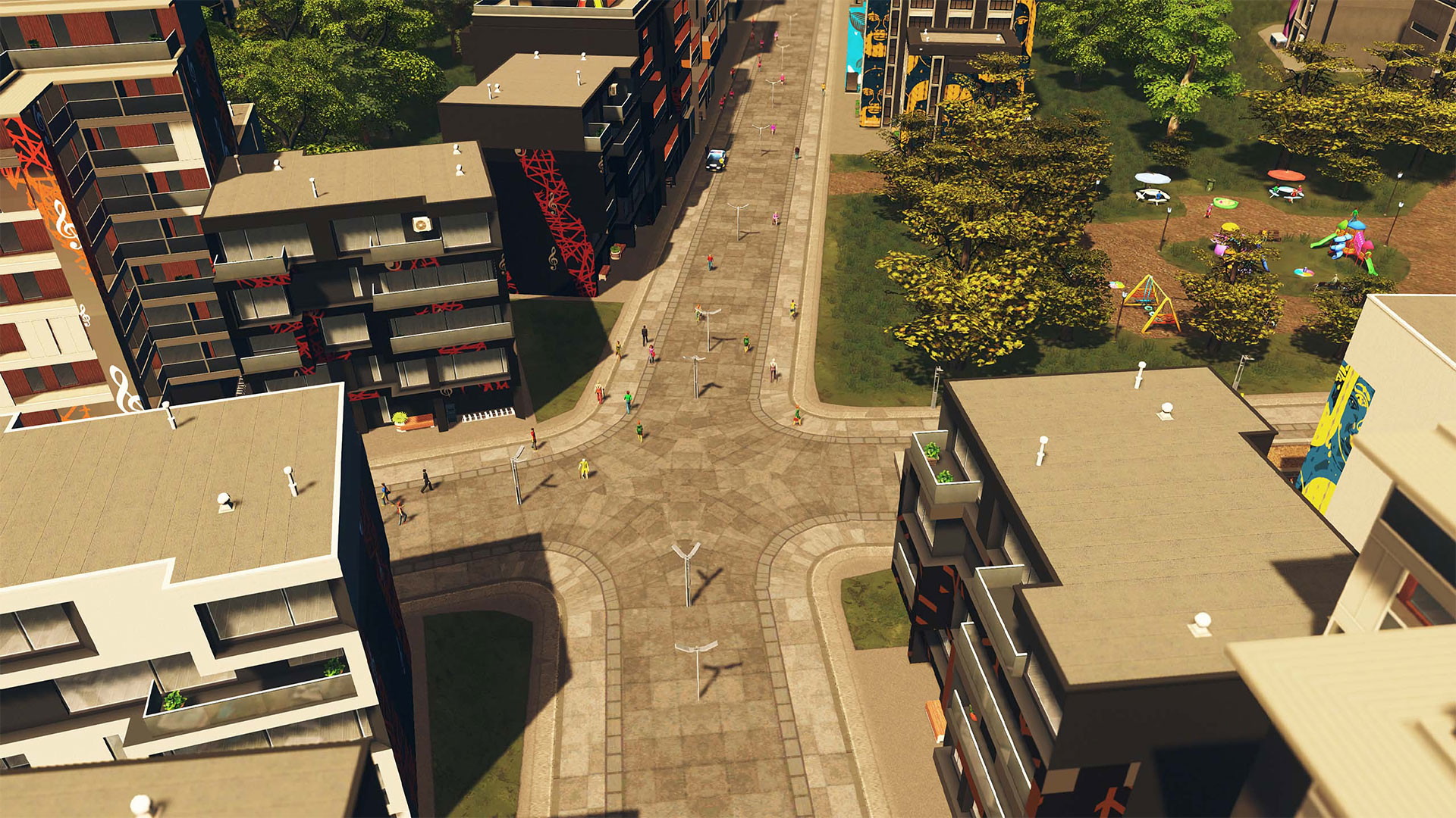 Cities: Skylines - Plazas & Promenades - screenshot 1