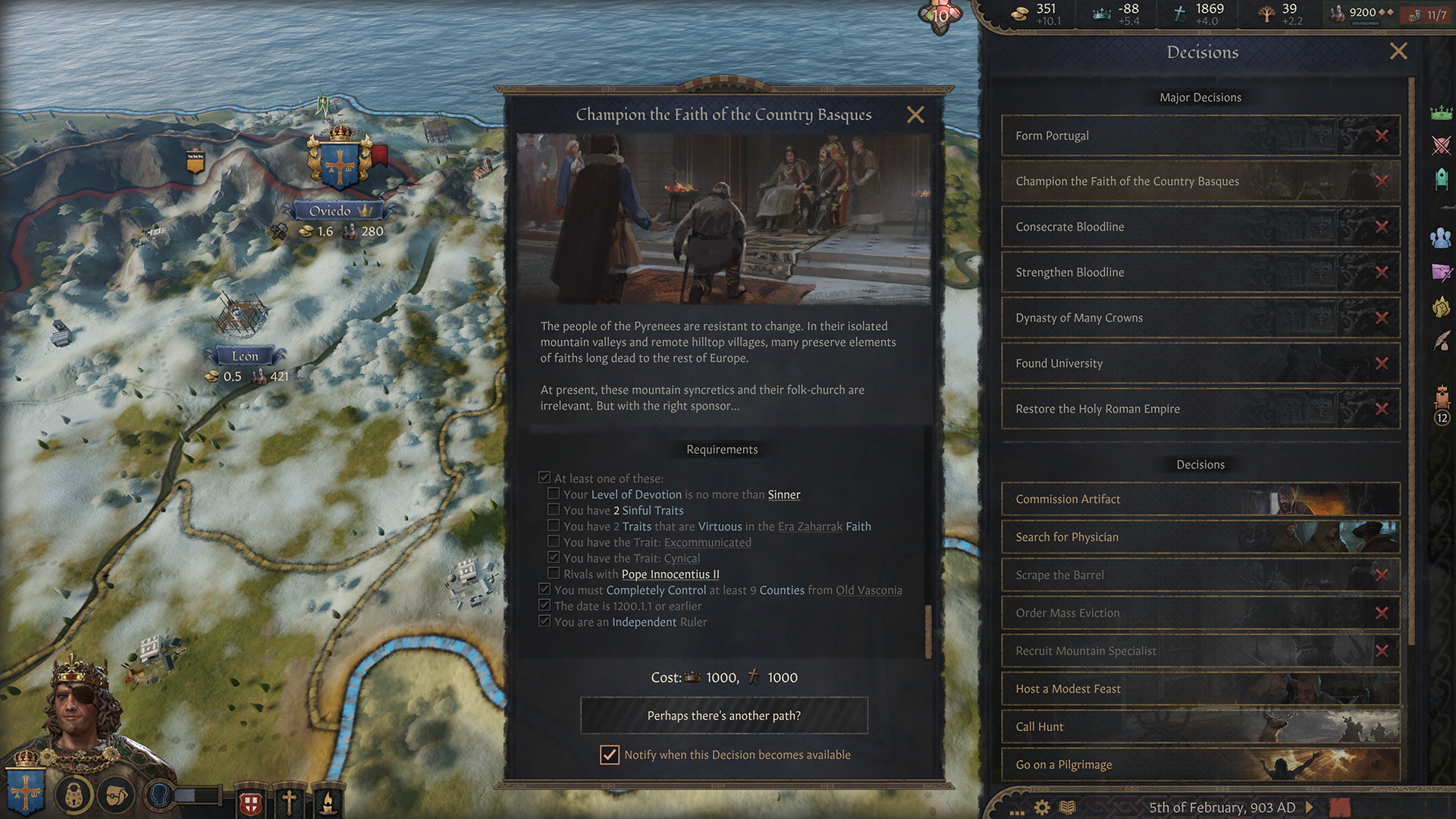 Crusader Kings III: Fate of Iberia - screenshot 9
