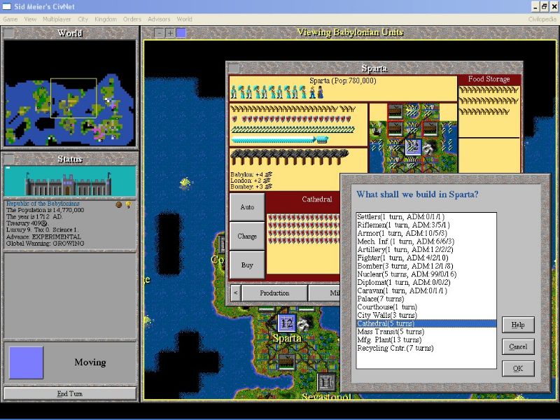 Sid Meier's CivNet - screenshot 8