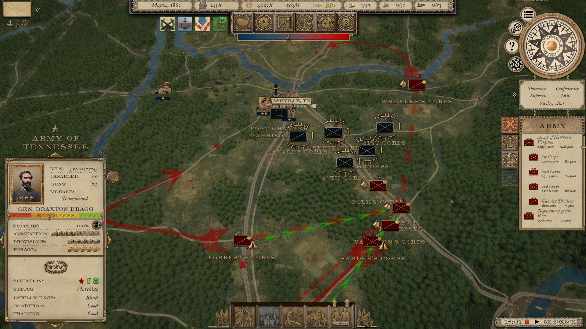 Grand Tactician: The Civil War (1861-1865) - screenshot 5