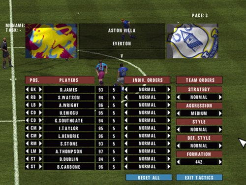 F.A. Premier League Football Manager 2001 - screenshot 4