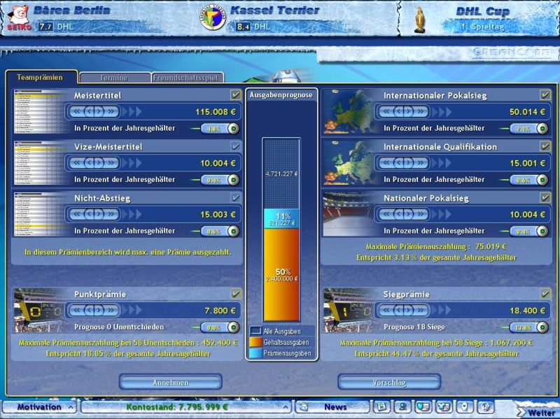 Ice Hockey Club Manager 2005 - screenshot 21