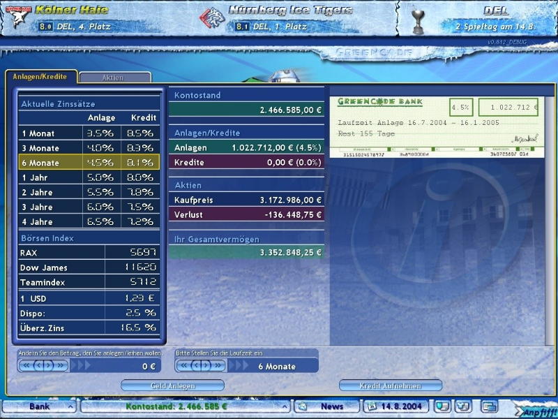 Ice Hockey Club Manager 2005 - screenshot 19
