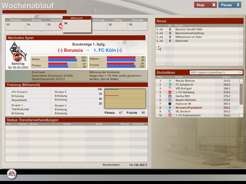 FIFA Manager 06 - screenshot 25