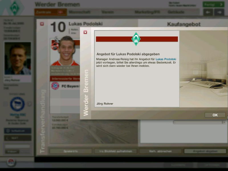 FIFA Manager 06 - screenshot 13