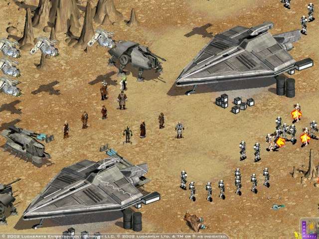 Star Wars: Galactic Battlegrounds: Clone Campaigns - screenshot 2