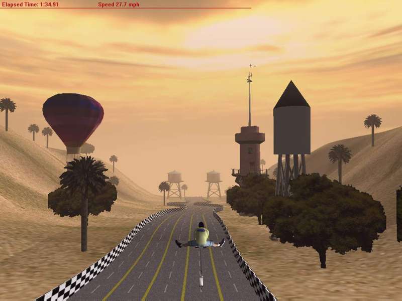 3D Scooter Racing - screenshot 5