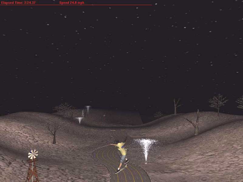 3D Scooter Racing - screenshot 2