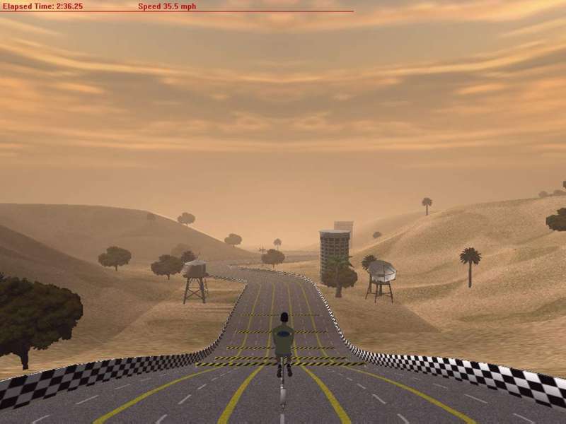 3D Scooter Racing - screenshot 1