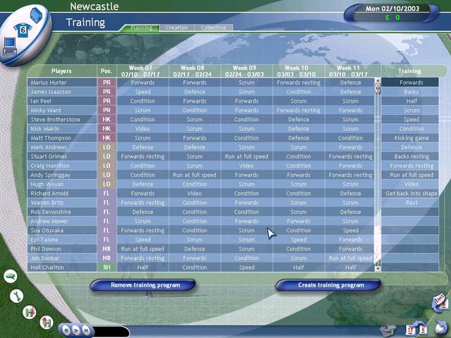 Pro Rugby Manager 2004 - screenshot 56