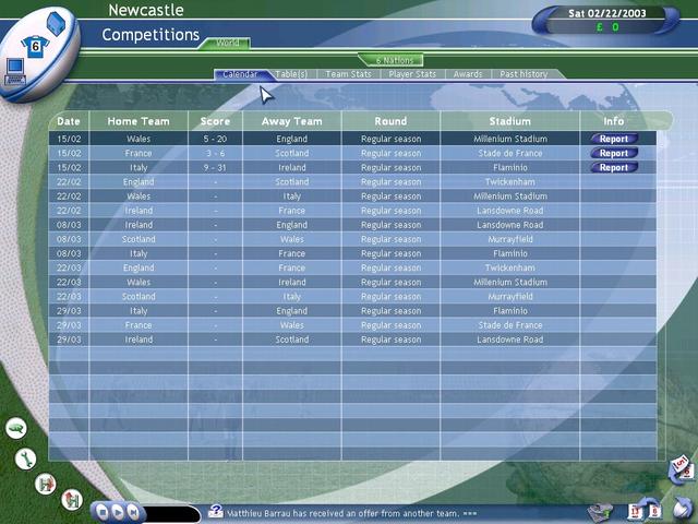 Pro Rugby Manager 2004 - screenshot 50