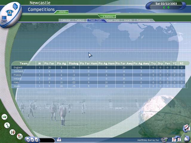 Pro Rugby Manager 2004 - screenshot 49
