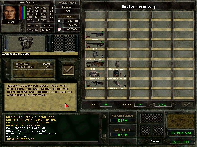 Jagged Alliance 2: Wildfire - screenshot 11