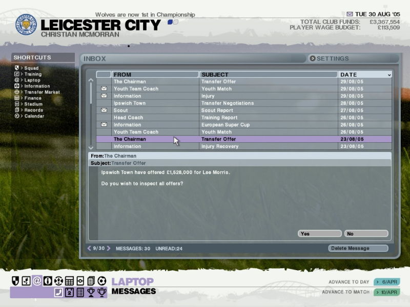 LMA Manager 2006 - screenshot 4
