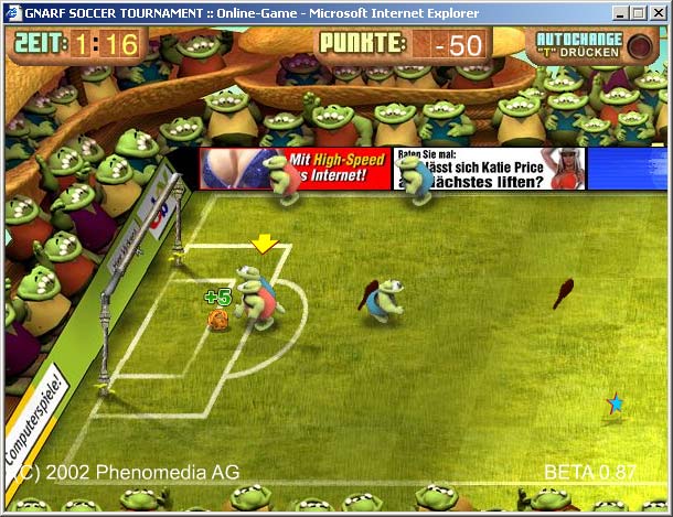 Gnarf - Soccer - screenshot 1