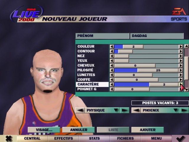 NBA Live 2000 - screenshot 4