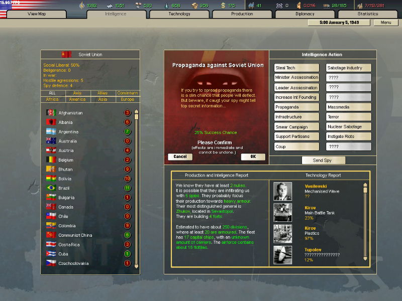 Hearts of Iron 2: Doomsday - screenshot 11