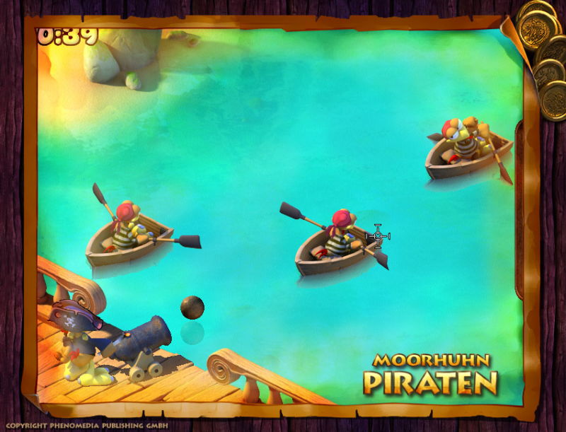 Moorhuhn Piraten - screenshot 1