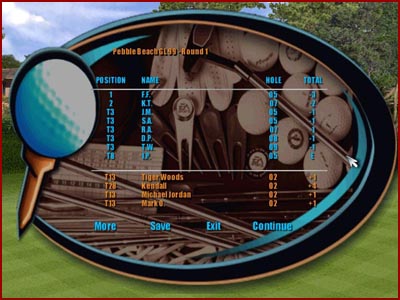 Tiger Woods PGA Tour 2000 - screenshot 5