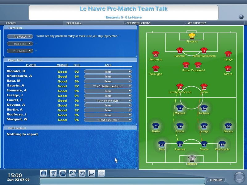 Championship Manager 2007 - screenshot 1