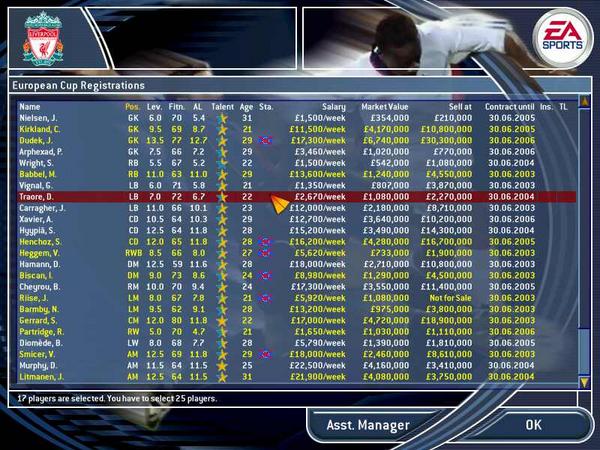 Total Club Manager 2003 - screenshot 17