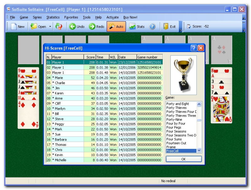 SolSuite 2006 - screenshot 12