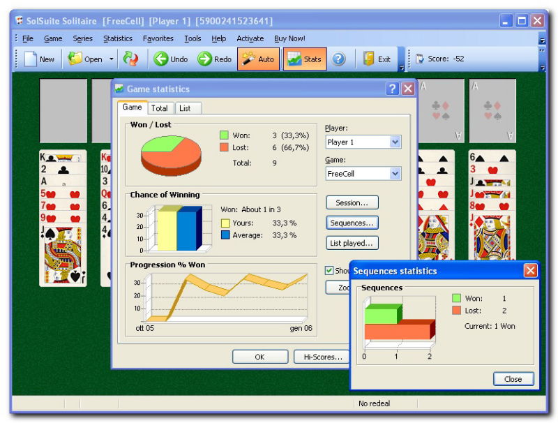 SolSuite 2006 - screenshot 3
