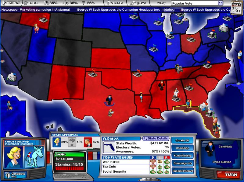 The Political Machine - screenshot 7