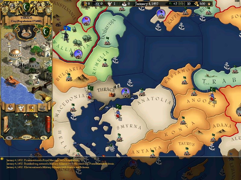 Europa Universalis 2 - screenshot 4