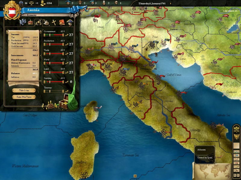Europa Universalis 3 - screenshot 2