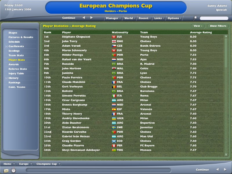 Football Manager 2006 - screenshot 53