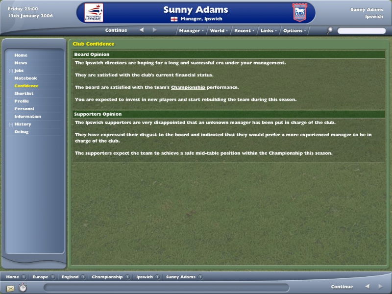 Football Manager 2006 - screenshot 52