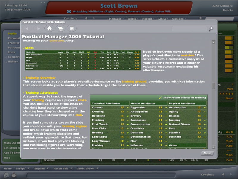 Football Manager 2006 - screenshot 17
