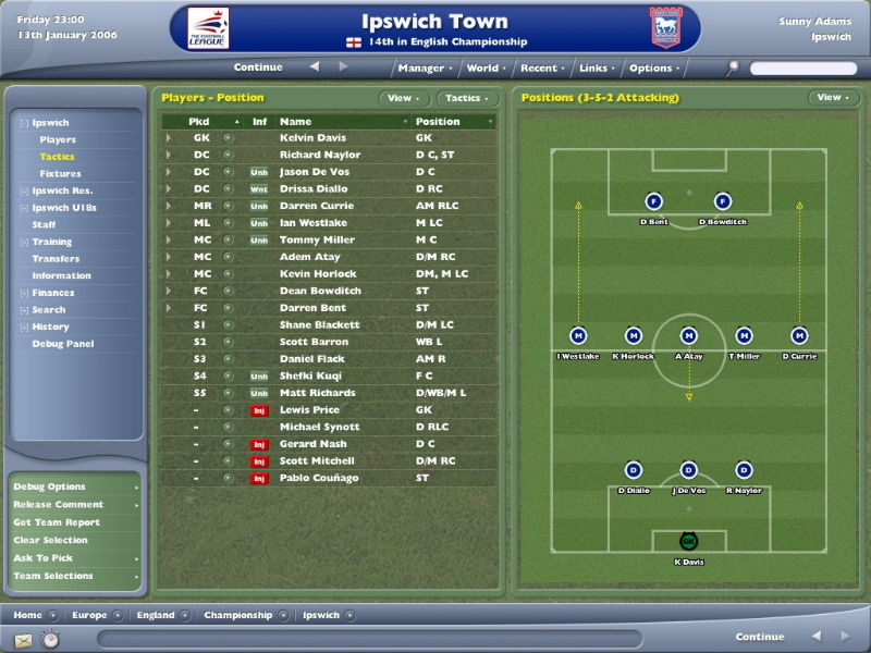 Football Manager 2006 - screenshot 11