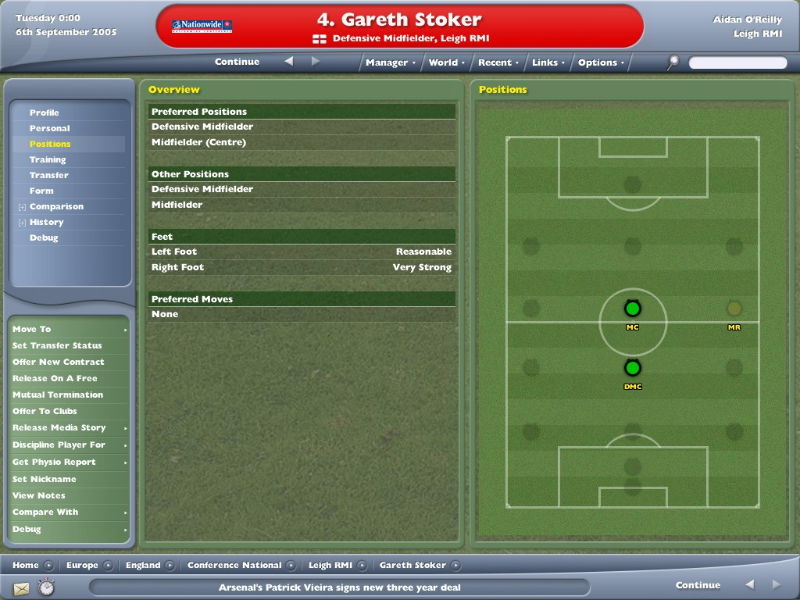 Football Manager 2006 - screenshot 10
