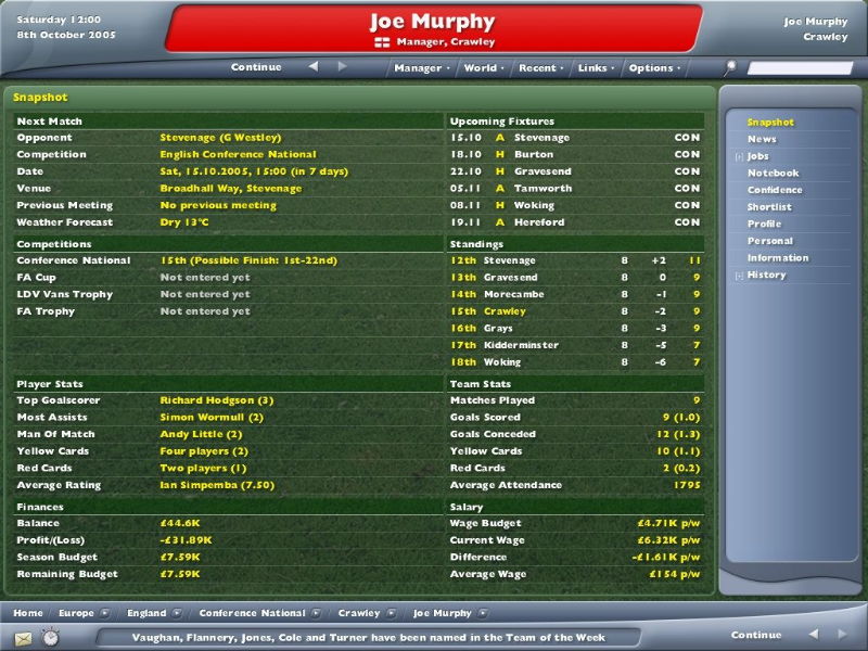 Football Manager 2006 - screenshot 8