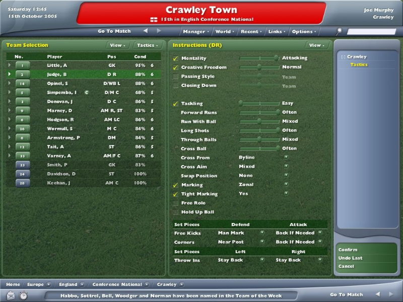 Football Manager 2006 - screenshot 6