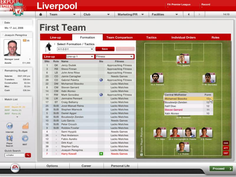 FIFA Manager 07: Extra Time - screenshot 39