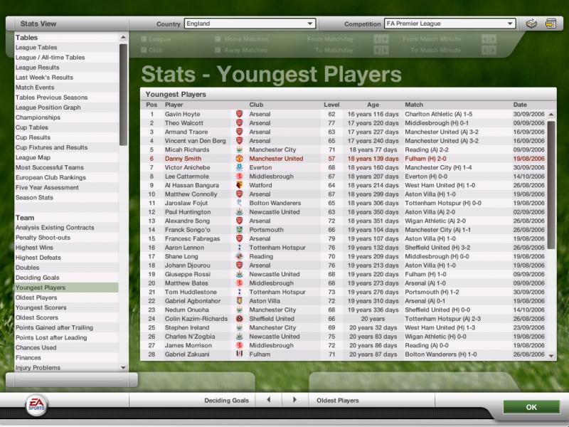FIFA Manager 07: Extra Time - screenshot 1