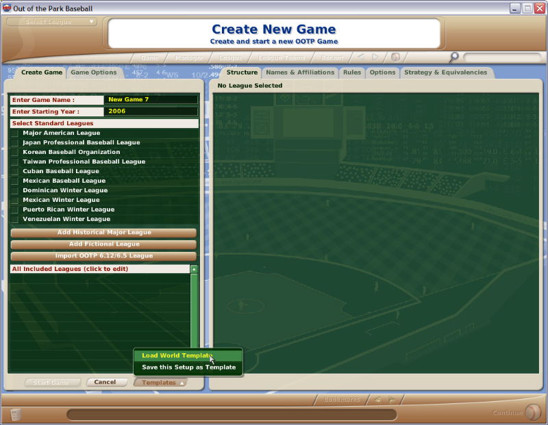 Out of the Park Baseball 2006 - screenshot 16