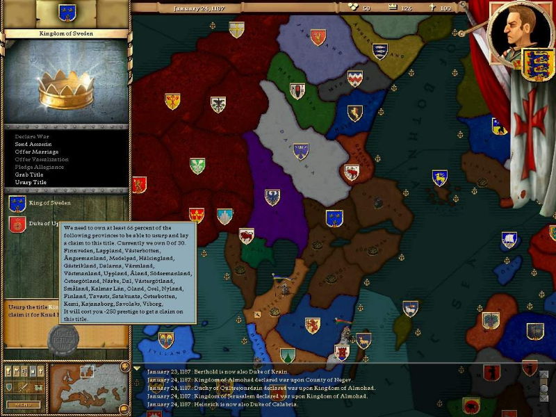 Crusader Kings - screenshot 23