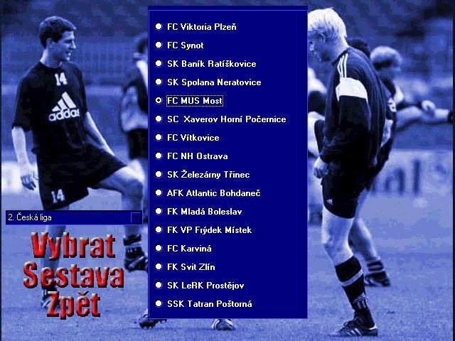 Czech Soccer Manager 2000 - screenshot 9