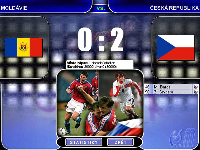 Czech Soccer Manager 2001 - screenshot 5