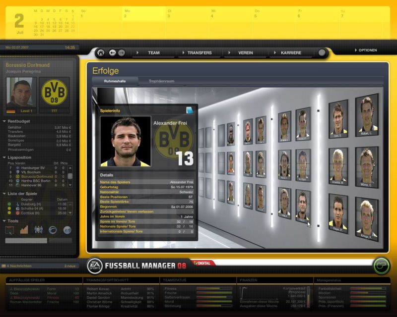 FIFA Manager 08 - screenshot 16