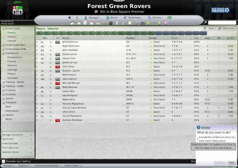 Football Manager 2008 - screenshot 15