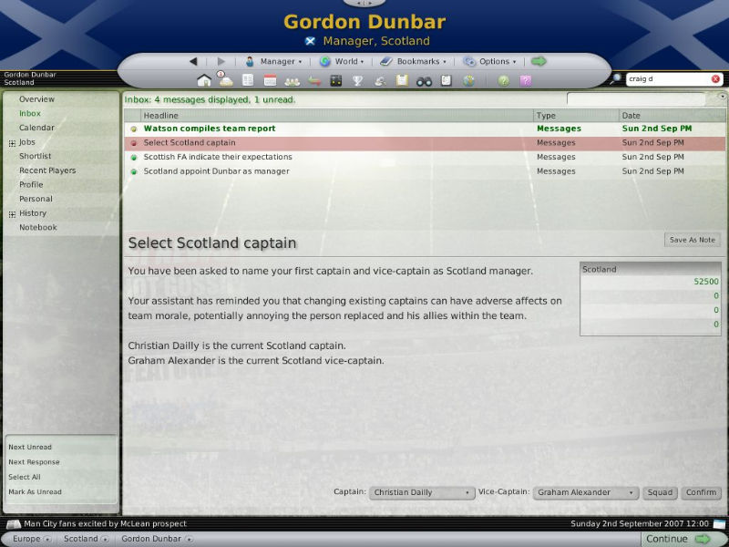 Football Manager 2008 - screenshot 11